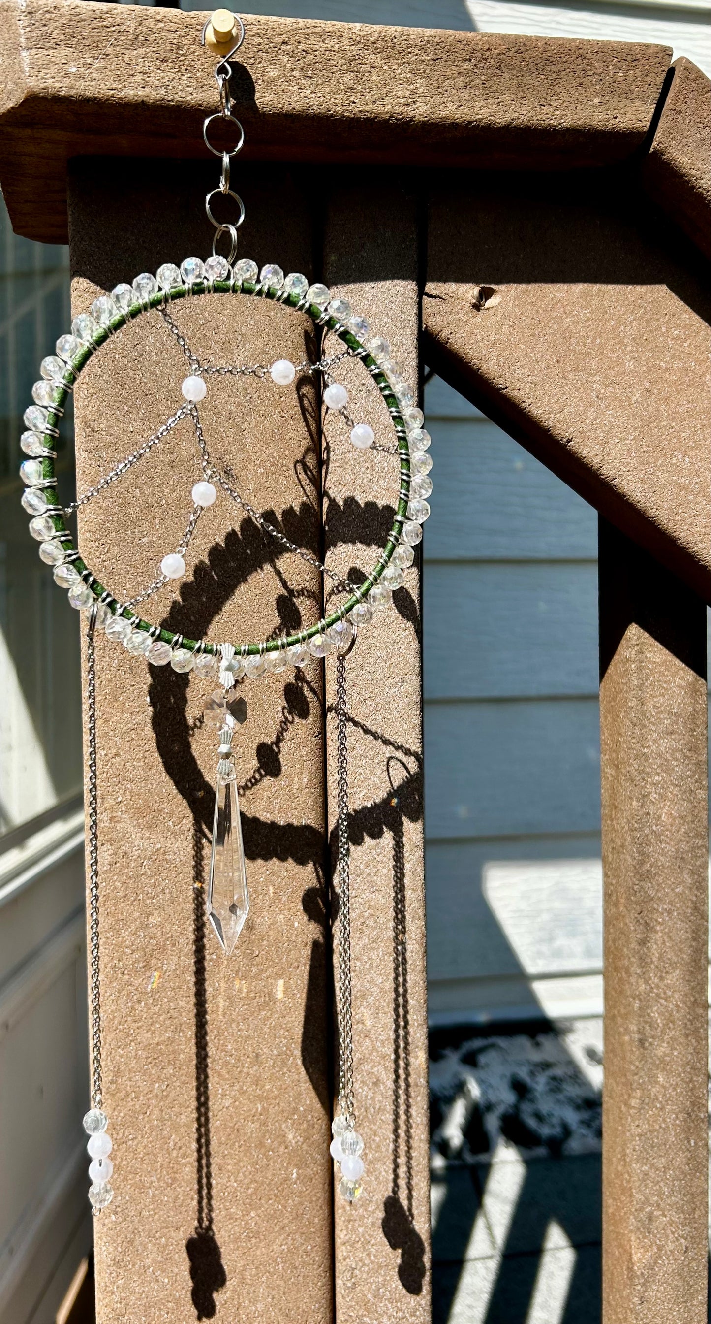 Aries inspired Suncatcher or Wall Hanging