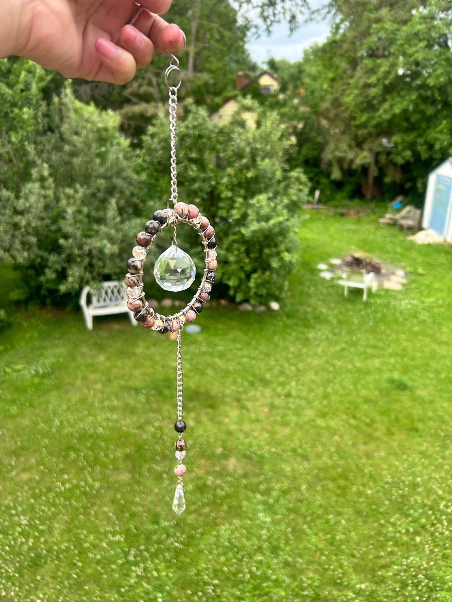Jasper Suncatcher “15 inches long”