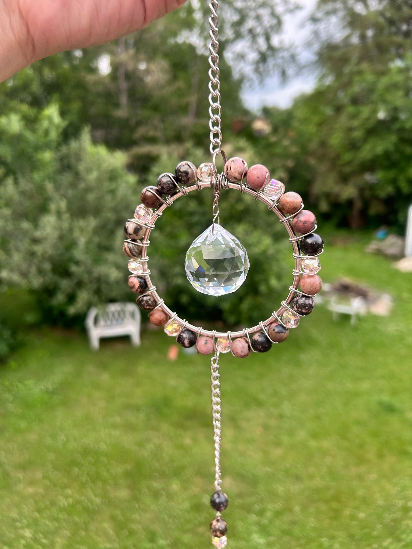 Jasper Suncatcher “15 inches long”