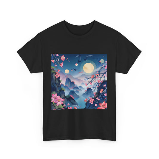 Serene Moonlight Unisex Tee, Floral Graphic Shirt, Nature Inspired Apparel, Relaxed Fit T-Shirt for Outdoor Lovers, Ideal Gift for [...]