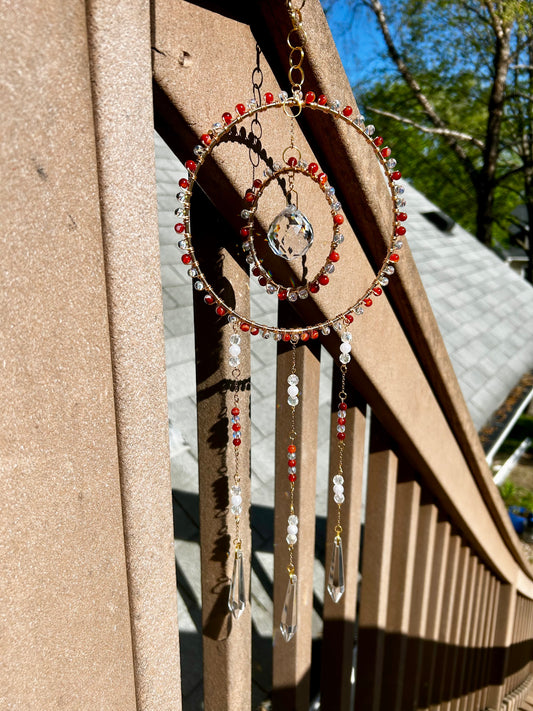 Carnelian with Sun Catcher